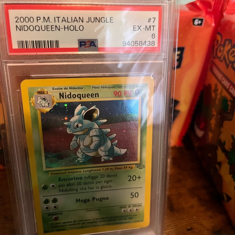 Nidoqueen Holo Jungle PSA 6